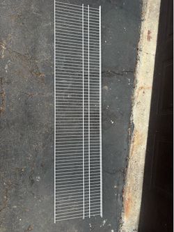 Free wire rack for closet  (6 ft)