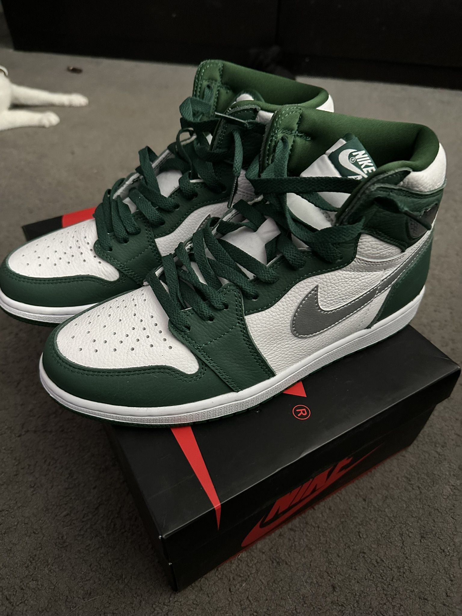 Jordan 1 Gorge Green