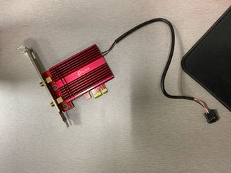 Wi-Fi 6 Bluetooth 5.0 PCIe Adapter
