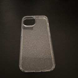 Brand New Apple iPhone 15 Clear Glitter Case