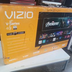 Tv Vizio 40", 4k, Smart, Excellent 