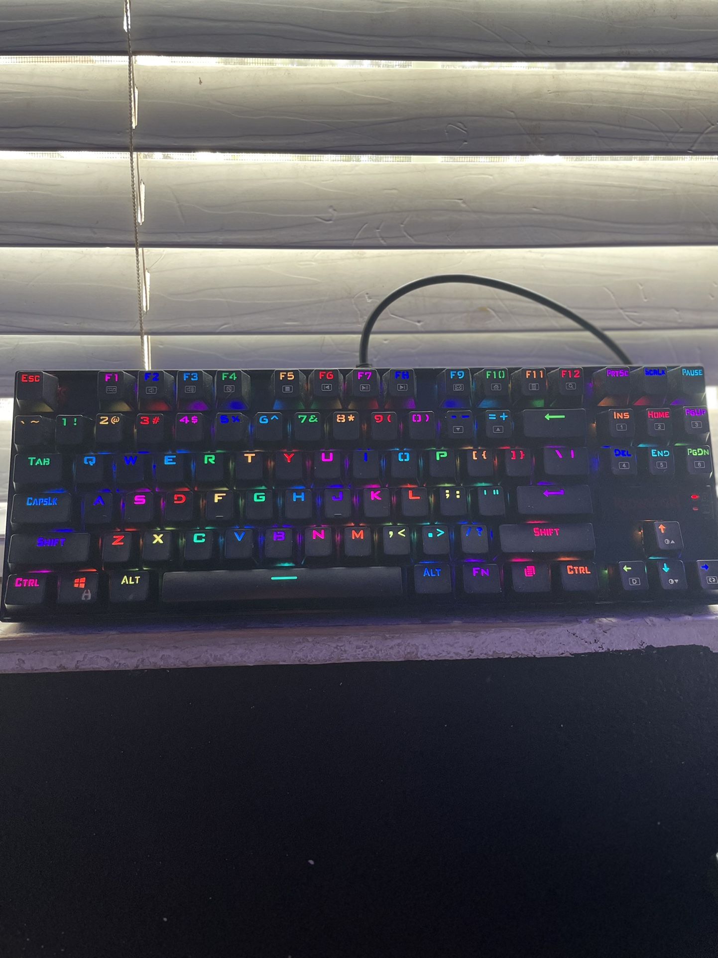 Redragon K552 Mechanical Wired Gaming Keyboard RGB LED