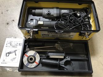 4 Mode Rotary Hammer & Angle Grinder w/Tool Box and 5 Bits