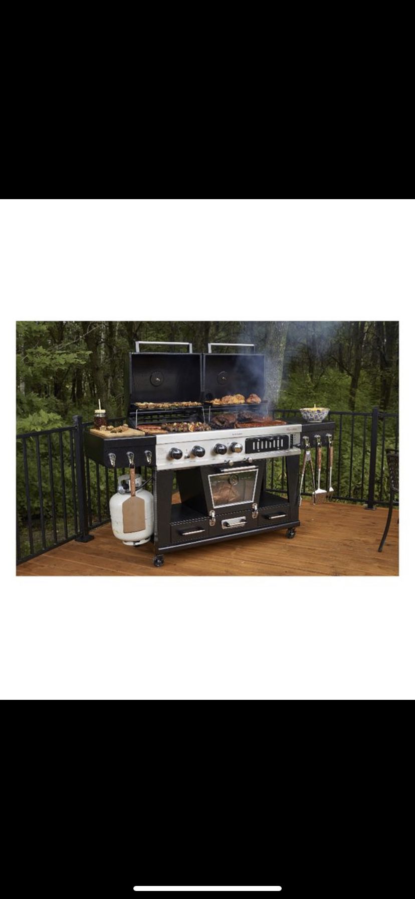 PIT BOSS Memphis ultimate 4 in one gas/charcoal combo grill with smoker brand new