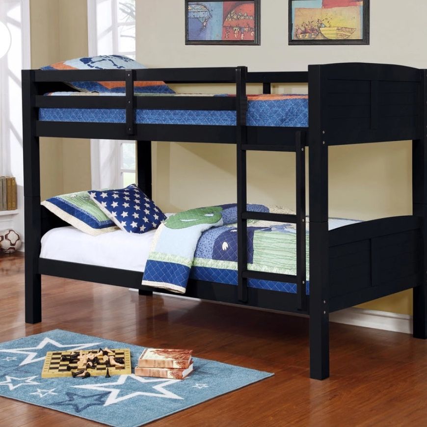 Twin / Twin  Wooden Bunk Bed