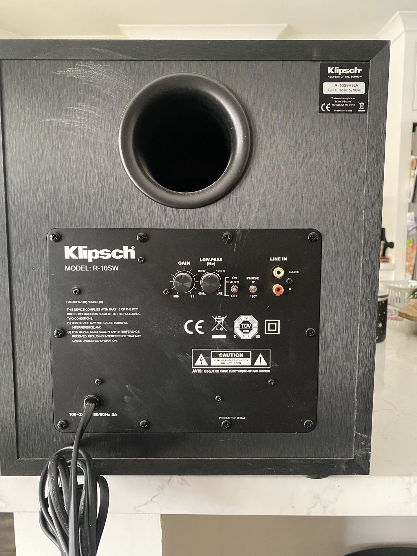 Klipsch  10 Inch Sub Woofer