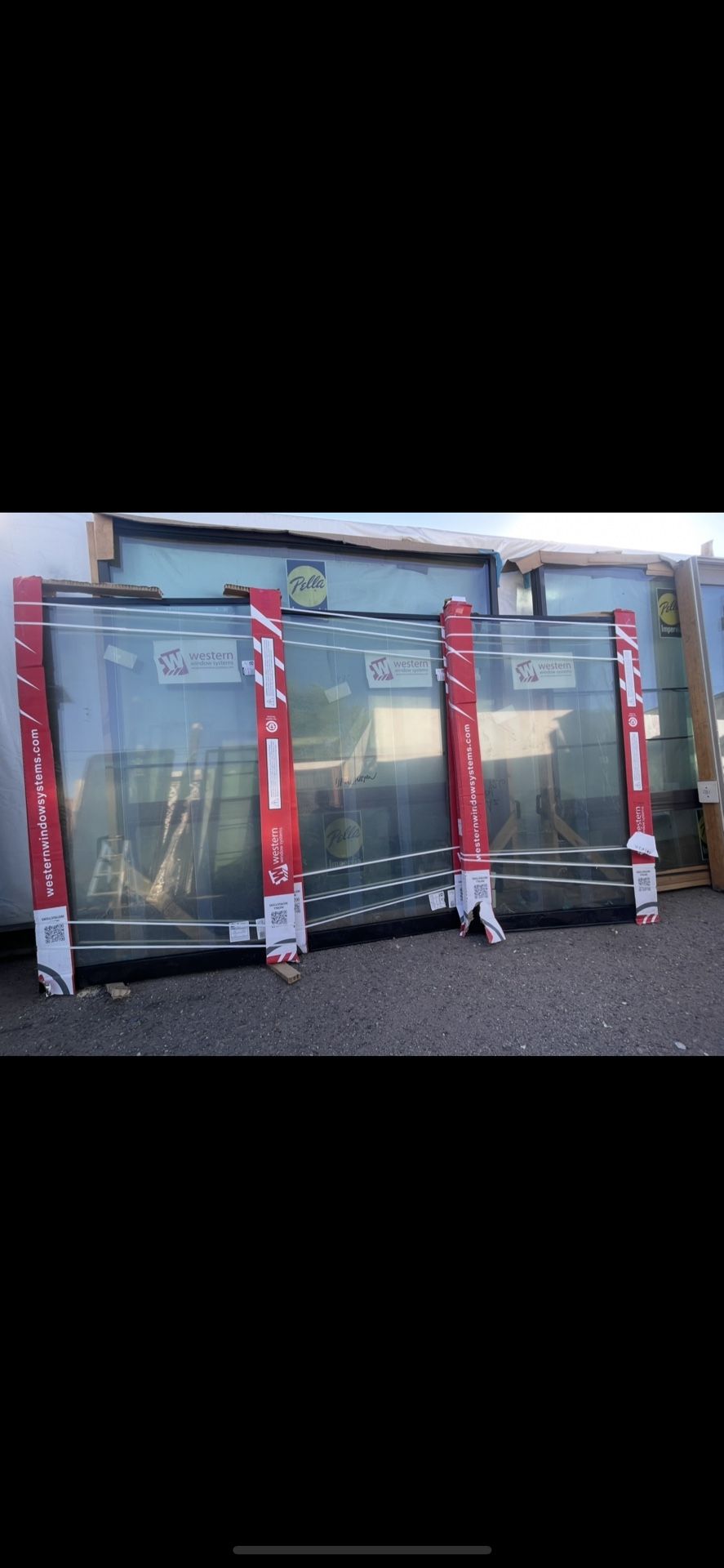 Sliding Glass Doors 12’x82”