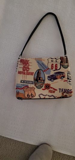 Route 66 Printed Purse