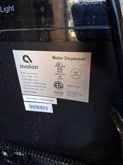Avalon water dispenser