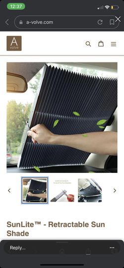 Car Windshield Retractable sun shade front window