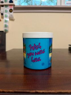 1991 Vintage Camel Club Hard Shell Koozie Coozie Wish You Were Here RJR Cool Joe