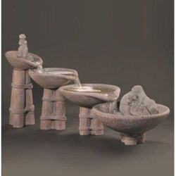 Otter 4 Tiered Outdoor Fountain