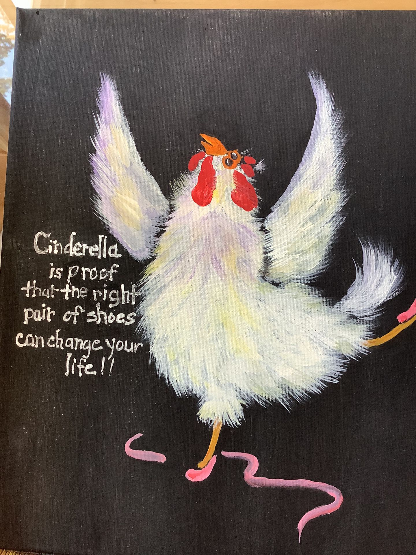 Silly Chicken Paintings