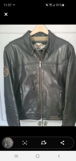 Leather Harley Davidson Jacket