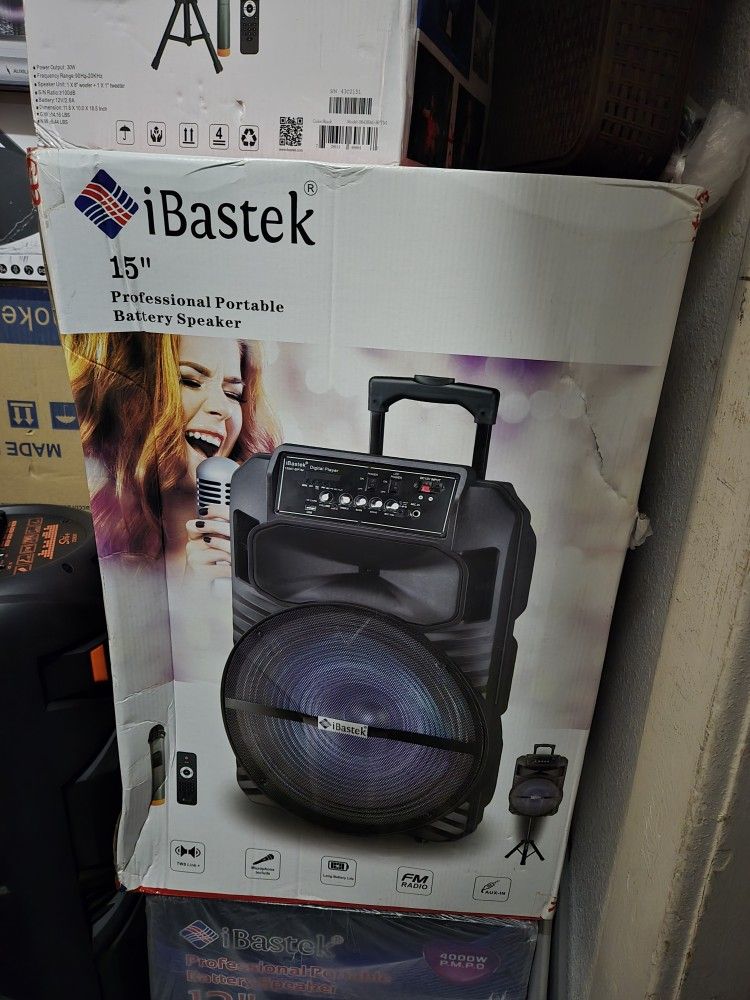Bluetooth Speaker 3,800 Watts