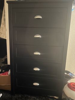 Black dresser set 4 piece