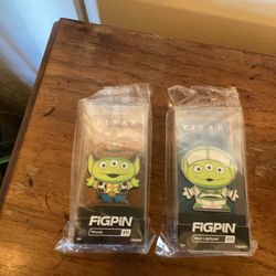Sheriff Woody And Buzz Lightyear Figpin