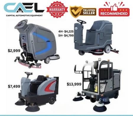 CAEL BRAND NEW RIDE-ON AUTOMATIC FLOOR SCRUBBER/SWEEPER