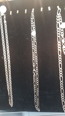 Sterling silver chsin