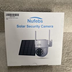  Security Camera 2K/4MP Wireless Outdoor with Solar Panel 