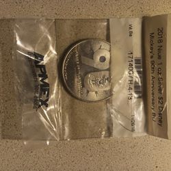 Mickey Mouse 90th BD Silver 1oz Coin