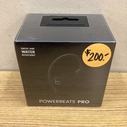 POWERBEATS PRO TOTALLY WIRELESS HIGH PERFORMANCE BLUETOOTH EARPHONES WITH CHARGING CASE.