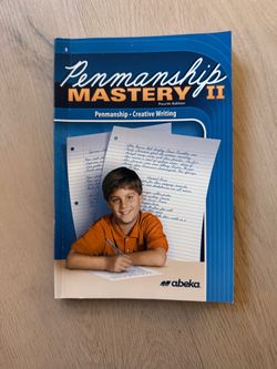 Abeka Penmanship Mastery 5th grade