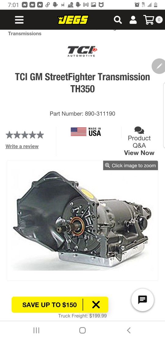 New TCI th350