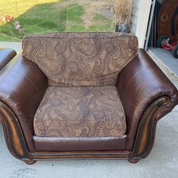 Furniture Set 3 Piece Sofa, Loveseat, And Chair With Table