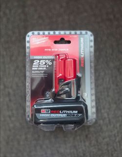 Milwaukee

M12 REDLITHIUM HIGH OUTPUT XC5.0 Battery Pack