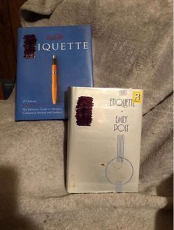 Emily Post Book Lot