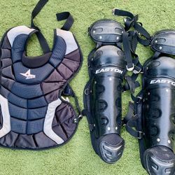 Catchers Shim Guards And Chest Protector Youth Baseball Softball