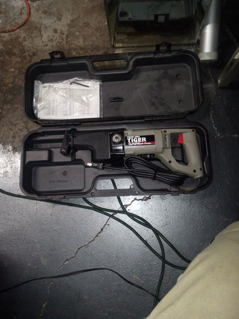 Porter Cable Sawzall Tiger Saw for Sale in Torrance CA OfferUp