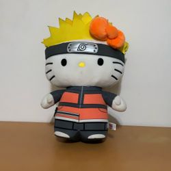 Kidrobot Hello Kitty x Naruto Plush – Authentic – Anime Collab!