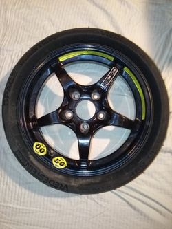 Mercedes Benz Spare Tire Wheel Assembly 15" Fits C-Class / CLK