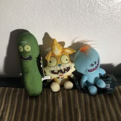 Rick And Morty Plushie Set