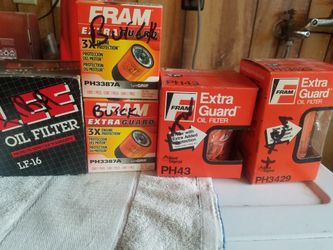 Oil filters each $4.