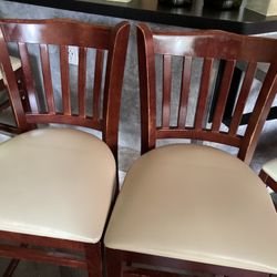 Wooden Chairs and Barstools