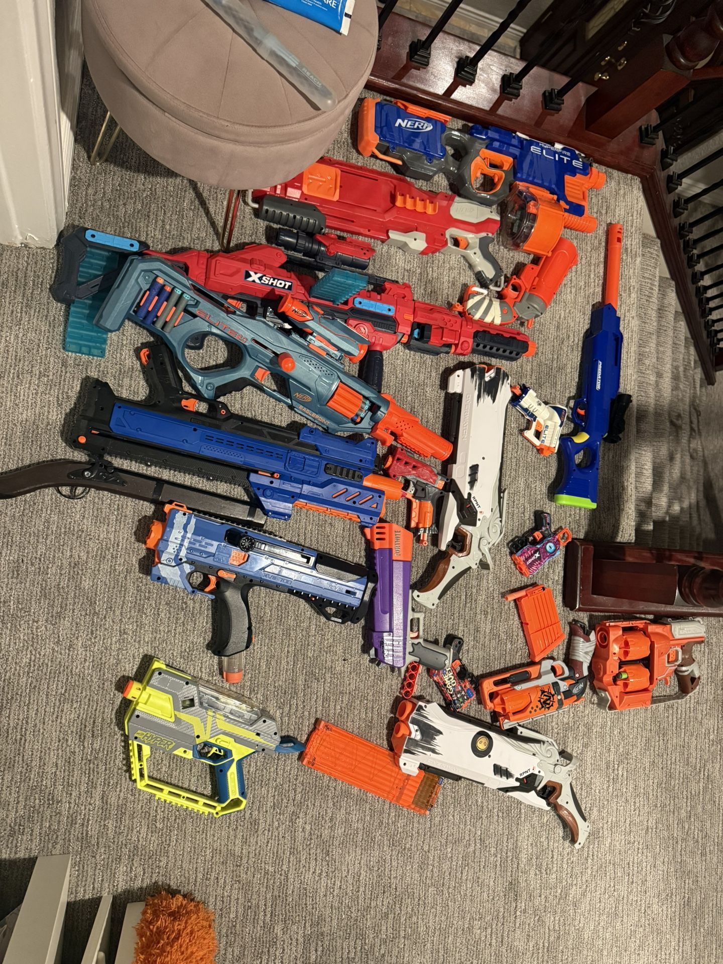 Nerf and Xshot Toy Guns 