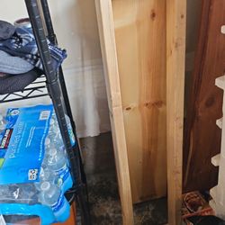 Real Wood Shelves My Husband Made 