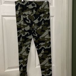 Camouflage Leggings XL 