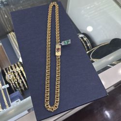 10k Gold Chino Chain