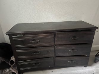 brown dresser