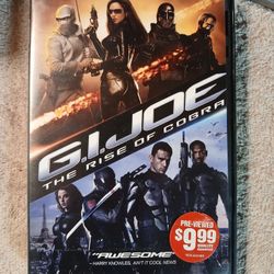 G.I. Joe The Rise Of The Cobra Movie DVD