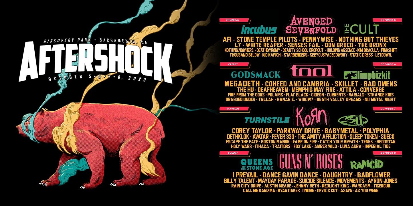 Afterschock Music Festival: Single Day General Admission Pass (Saturday)