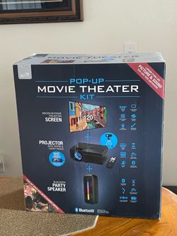 iLive  Pop-up Movie Theater Kit