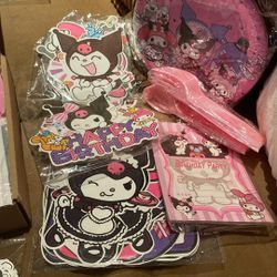 Kuaroni Hello kitty Birthday Decorations