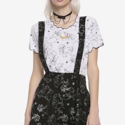 Hot Topic Sailor Moon Glitter Suspenders
