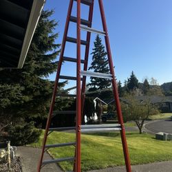 Cuprum 686-12N 12FT fiberglass stepladder - C-3017-12N - 225Kg