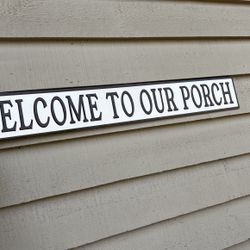 Porch Sign